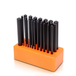 Buyohlic 28 Piece Transfer Punch Set, 3/32" - 1/2", Heat Treated Alloy Steel Forging