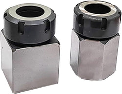 Precision ID ground blue matched ER-32 collet chuck block adapter for CNC Lathe