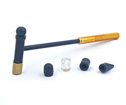 Hobby Hammer With Steel Head & a Steel Handle With Knurled Body Aluminum Grip