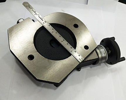 Horizontal Vertical 4" Inch II 100 mm - MT2 Center Bore Tilting Rotary Milling Tables