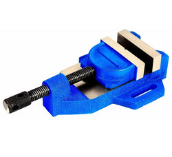 Caste Iron Drill Press Vise Vice Tilting Jaw- Steel Hardened Jaws