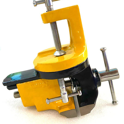Professional Baby Portable Bench Clamping Vice Vise 360° Swivel Base Revolving Base