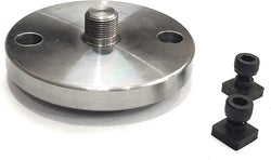 Tool Steel's 65 mm Back Plate for mounting 50 mm Chucks on watchmaker, 2.75" Inch Rotary Tables