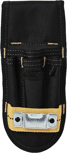 Small Tool Pouch Utility Tool Organizer with Tape Measure Holder, Electrician Tool Pouch for Belt