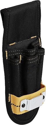 Small Tool Pouch Utility Tool Organizer with Tape Measure Holder, Electrician Tool Pouch for Belt