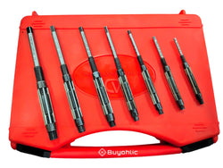 7 Pcs. Adjustable Hand Reamer Set II Covers 1/4" to 15/32" Reamer Sizes Range II Straight Flute