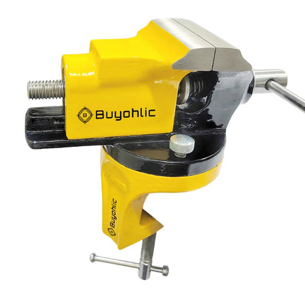 Professional Baby Portable Bench Clamping Vice Vise 360° Swivel Base Revolving Base