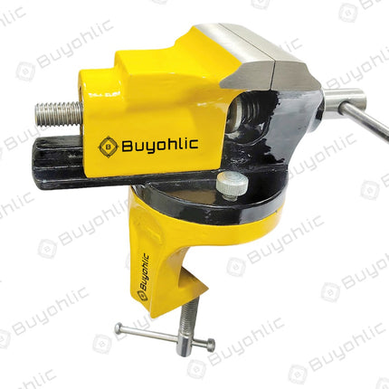 Professional Baby Portable Bench Clamping Vice Vise 360° Swivel Base Revolving Base
