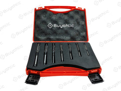 7 Pcs. Adjustable Hand Reamer Set II Covers 1/4" to 15/32" Reamer Sizes Range II Straight Flute