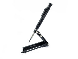 Buyohlic Aluminum Alloy Scribe Tool with Deep Hole Pencil, Construction Pencil Multi-function Scribing Tool- Construction Pencil