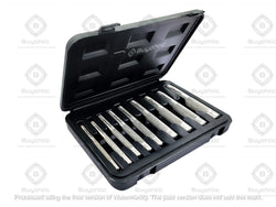 Buyohlic 9 Pcs Leather Hole Punch Round Working Hollow Cutting Mat for Watch Band, Belt, Wristband DIY Leather Crafting