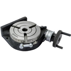 Horizontal Vertical 4" Inch II 100 mm - MT2 Center Bore Regular Rotary Milling Tables