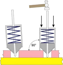 Buyohlic Universal Transfer Punch Center Aligner Punch Machine Tools- Old Style