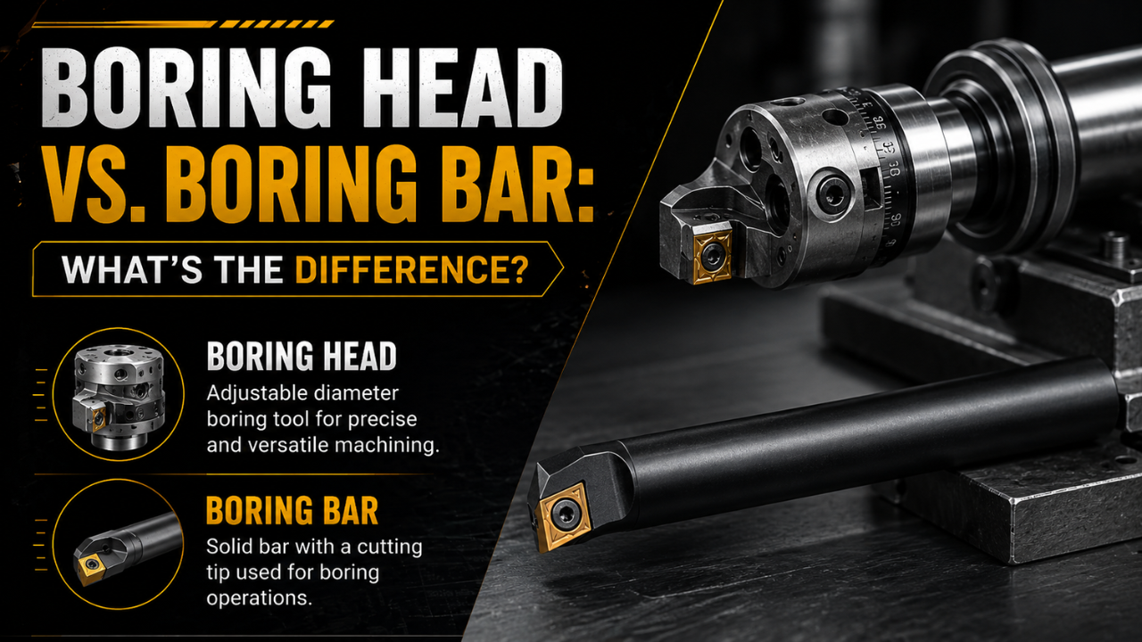 Boring Head vs. Boring Bar: What's the Difference?