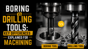Boring vs Drilling Tools: Key Differences Explained for Machining