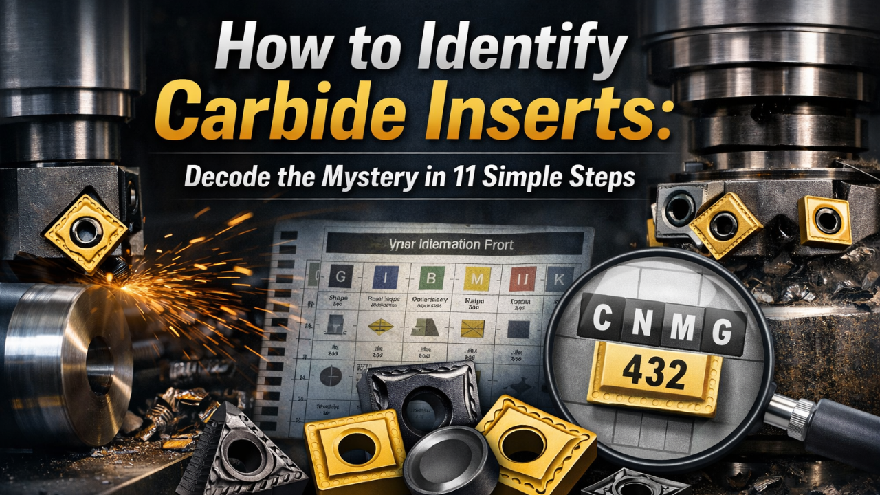 How to Identify Carbide Inserts: Decode the Mystery in 11 Simple Steps