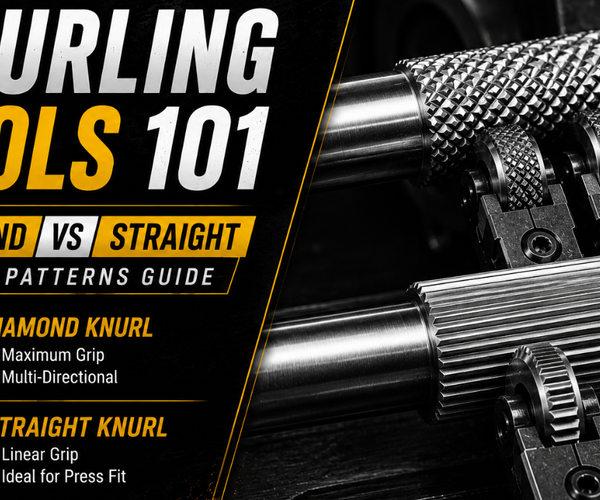 Knurling Tools 101: Diamond vs Straight Knurl Patterns Guide – Buyohlic