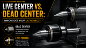 Live Center vs. Dead Center: Which Does Your Lathe Need?