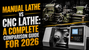 Manual Lathe vs CNC Lathe: A Complete Comparison Guide for 2026