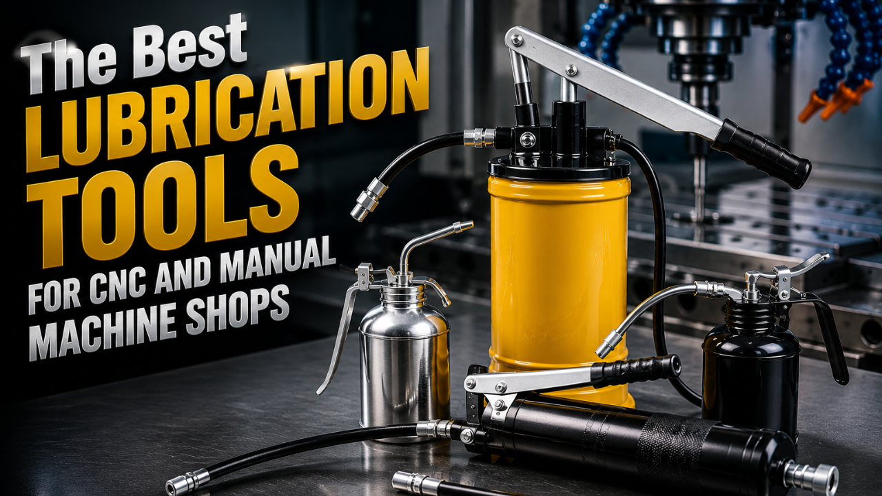 The Best Lubrication Tools for CNC and Manual Machine Shops