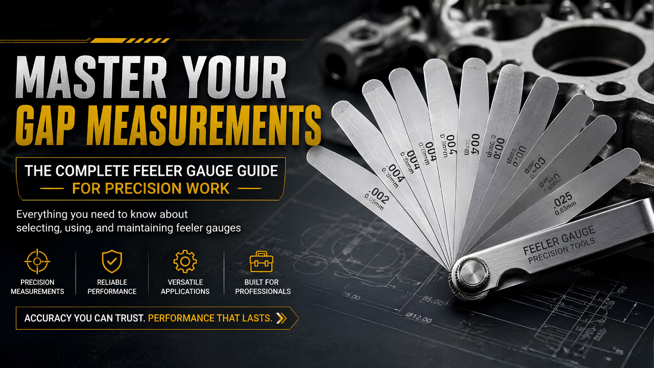 The Complete Feeler Gauge Guide for Precision Work