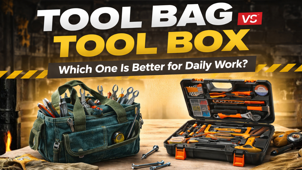 Tool Bag vs Tool Box: Which One Is Better for Daily Work?