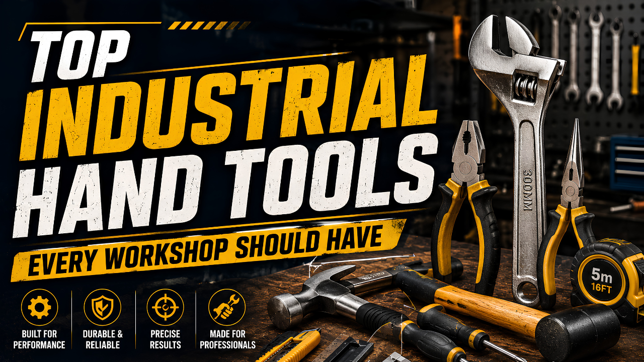 Top Industrial Hand Tools Every Workshop Should Have