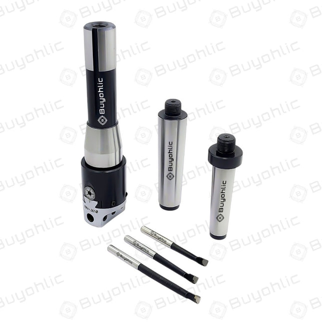 Head Diameter 1.5" Inch Boring Heads w/ Shanks & Cutting Tools