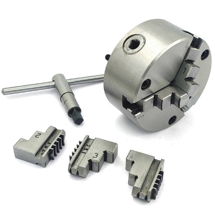 Heavy Duty Chucks With Back Plate for HV4 I 5 I 6 Rotary Tables and Lathe Machines