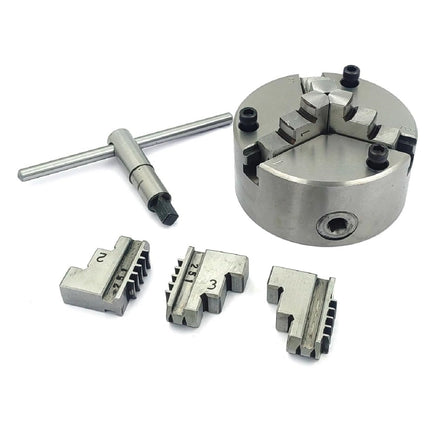 Heavy Duty Chucks With Back Plate for HV4 I 5 I 6 Rotary Tables and Lathe Machines