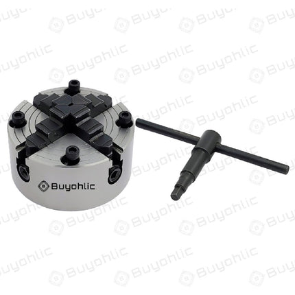 Heavy Duty Chucks With Back Plate for HV4 I 5 I 6 Rotary Tables and Lathe Machines