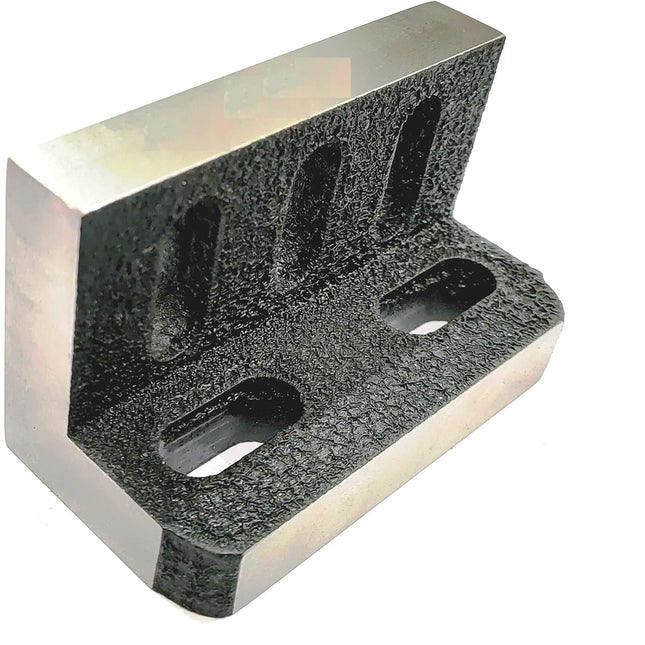 Caste Iron Slotted Small Angle Plate 100 x 50 x 58 mm -Stress Relieved