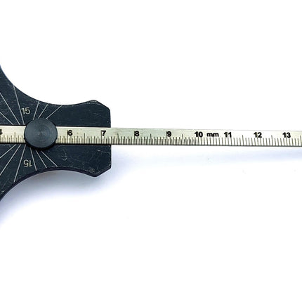 Engineer's Depth Gauge cum Ruler Metric & Imperial 6"/ 150 mm