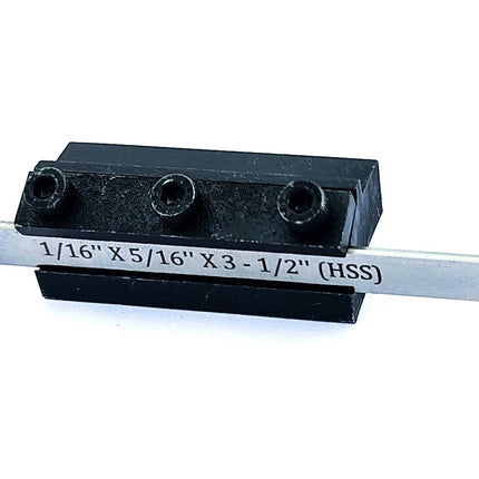 Non- Adjustable T-Parting Cut off Holder with Blade for Lathe Machine Tools