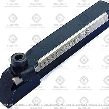 Mini Lathe Cut Off Parting Tool With HSS Parting Blade