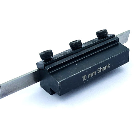 Non- Adjustable T-Parting Cut off Holder with Blade for Lathe Machine Tools