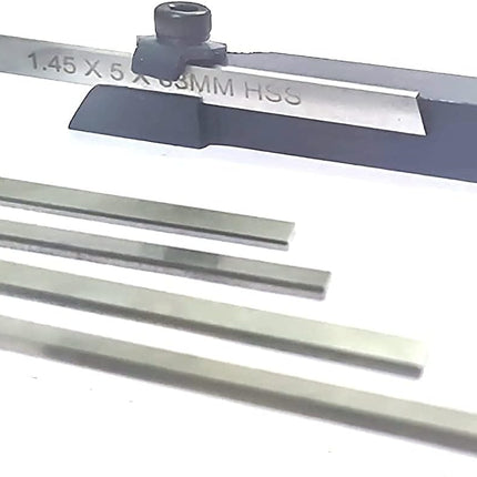 Mini Cut Off Parting Tool Holder With 4 Spare Knurls for Unimat, Seig, Emco, Proxxon's, Grizzly Small Lathes