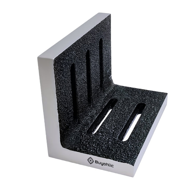 Precision Caste Iron Slotted Angle Plate-Stress Relieved