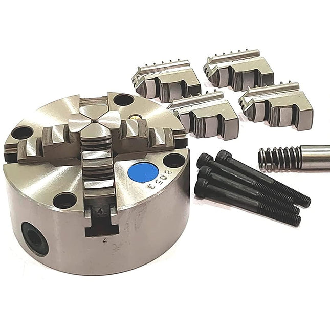 Heavy Duty Chucks With Back Plate for HV4 I 5 I 6 Rotary Tables and Lathe Machines