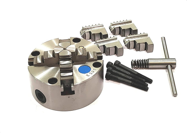 Heavy Duty Chucks With Back Plate for HV4 I 5 I 6 Rotary Tables and Lathe Machines