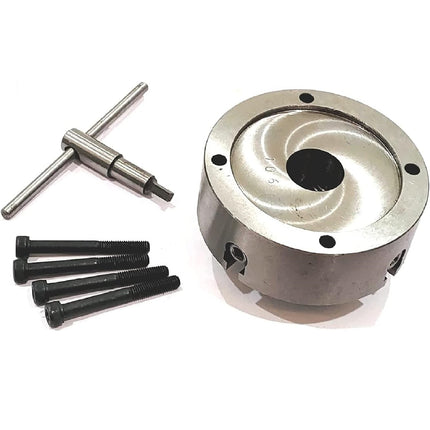 Heavy Duty Chucks With Back Plate for HV4 I 5 I 6 Rotary Tables and Lathe Machines