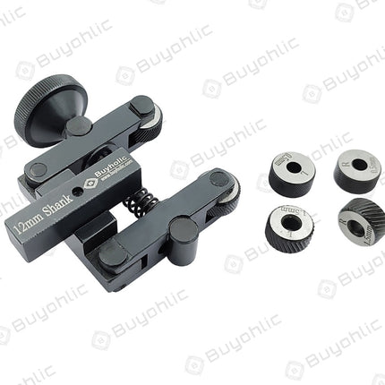 Knurling Tool 2" Inch II 50 mm Capacity for Lathe Machine - 3 Pairs x 3 Different Diamond Pitch Hardened knurls