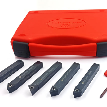 Lathe Epoxy Finish Indexable Turning Tool Holder with Carbide Inserts