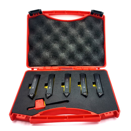 Lathe Epoxy Finish Indexable Turning Tool Holder with Carbide Inserts