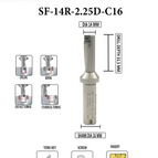 Dia 14 mm-Right Hand-Long 45 mm