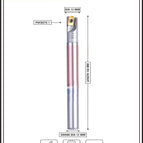 Dia 12 mm~Len 150 mm~12 mm Shank~1T
