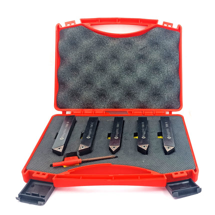 Lathe Epoxy Finish Indexable Turning Tool Holder with Carbide Inserts