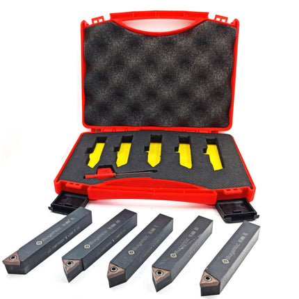 Lathe Epoxy Finish Indexable Turning Tool Holder with Carbide Inserts