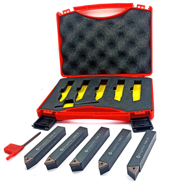 Lathe Epoxy Finish Indexable Turning Tool Holder with Carbide Inserts