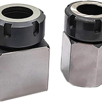 Precision ID ground blue matched ER-32 collet chuck block adapter for CNC Lathe